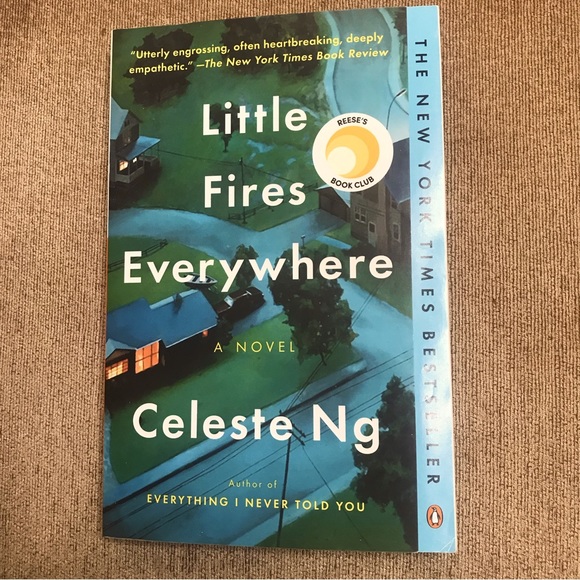 Little fires everywhere celeste Ng Fiction novel book - Picture 1 of 4